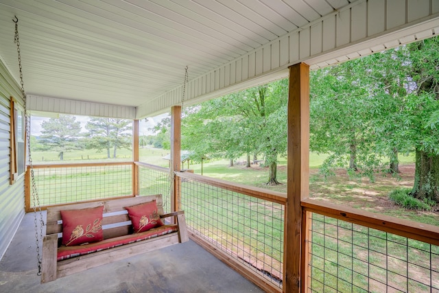 976 Chamberlain Rd, Lafayette, GA 30728 - view of patio / terrace with covered porch