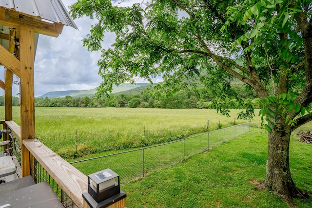 976 Chamberlain Rd, Lafayette, GA 30728 - view of yard featuring a view of countryside and a mountain view