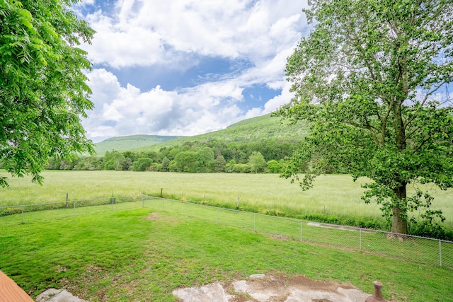 976 Chamberlain Rd, Lafayette, GA 30728 - view of yard featuring a view of countryside and a mountain view