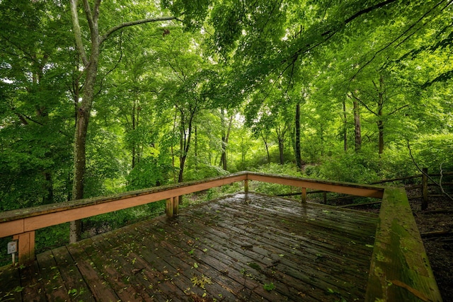 715 Forest Ave, Chattanooga, TN 37405 - deck with a view of trees