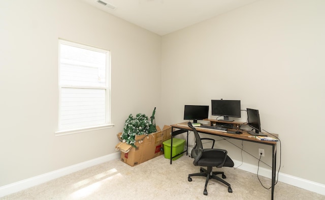 714 W 42nd St, Chattanooga, TN 37410 - carpeted home office featuring baseboards