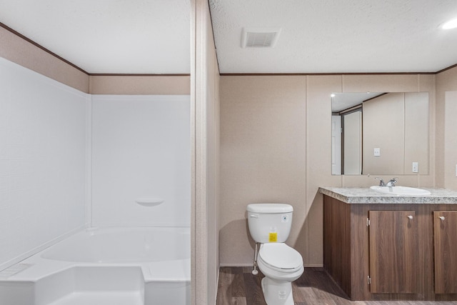 398 Jodie Ln, Dayton, TN 37321 - full bath with wood finished floors, toilet, and vanity