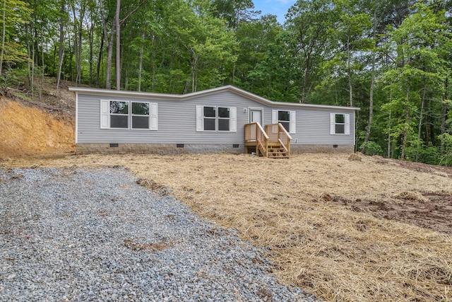 398 Jodie Ln, Dayton, TN 37321 - manufactured / mobile home featuring crawl space