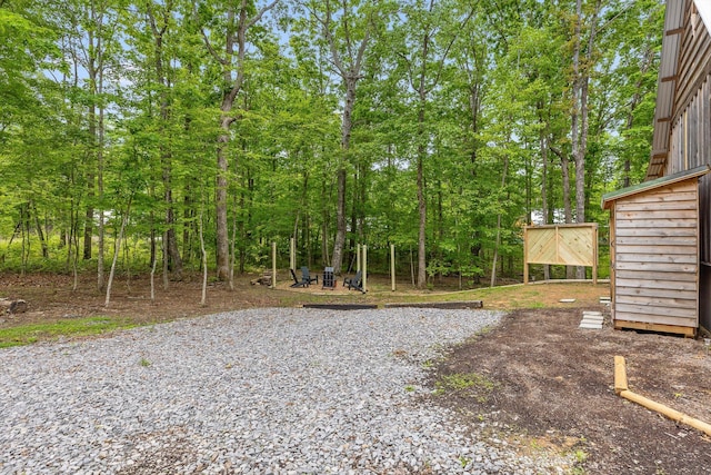 view of yard