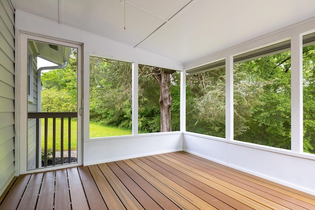 11306 Hixson Pike, Soddy Daisy, TN 37379 - unfurnished sunroom with wood-type flooring
