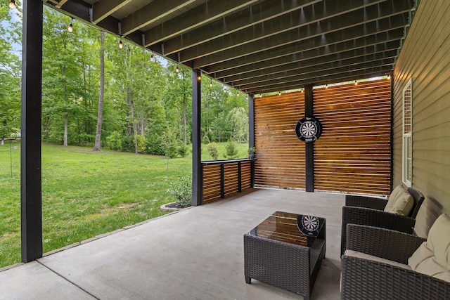 view of patio