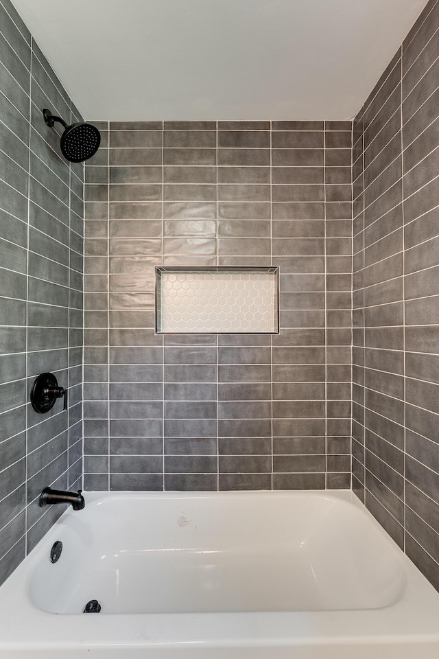bathroom featuring tub / shower combination
