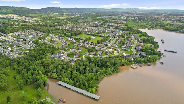 8109 Propeller Dr, Ooltewah, TN 37363 - aerial overview of property's location featuring a large body of water