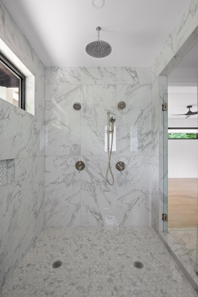 1608 Knickerbocker Ave, Chattanooga, TN 37405 - bathroom featuring a marble finish shower
