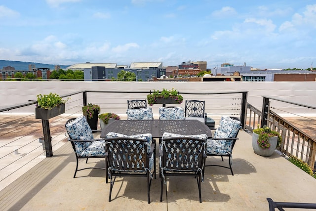 1301 Market St Unit 103, Chattanooga, TN 37402 - balcony featuring outdoor dining area