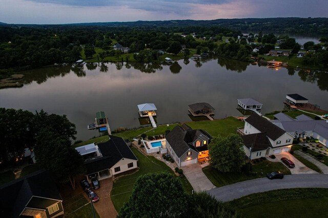 362 Windmill Ln, Georgetown, TN 37336 - aerial overview of property's location featuring a nearby body of water