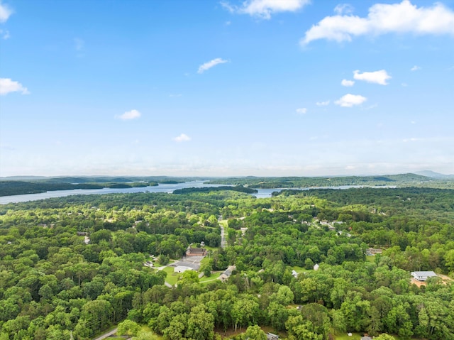 2126 Millard Rd, Soddy Daisy, TN 37379 - bird's eye view of a forest and a large body of water