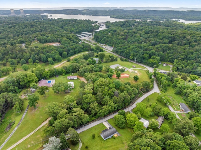 2126 Millard Rd, Soddy Daisy, TN 37379 - bird's eye view of a nearby body of water and a forest