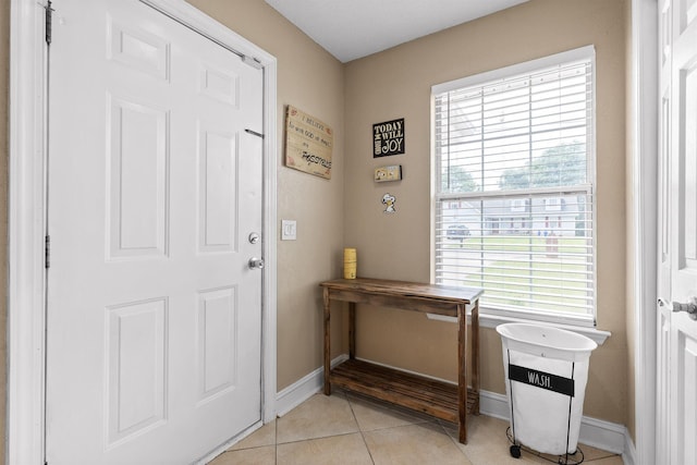93 Pepper Corn Ln, Rossville, GA 30741 - entrance foyer featuring light tile patterned floors and baseboards