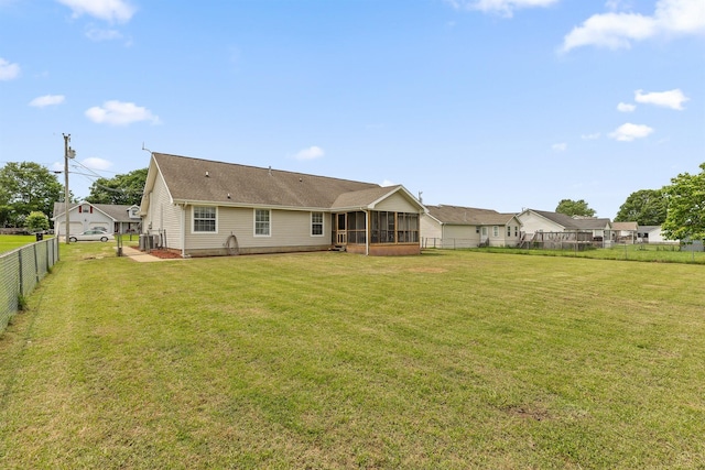 93 Pepper Corn Ln, Rossville, GA 30741 - back of house featuring a sunroom
