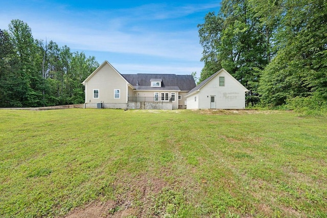 5820 Trion Teloga Rd, Summerville, GA 30747 - rear view of property with a lawn