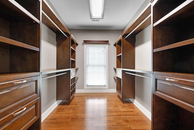 5820 Trion Teloga Rd, Summerville, GA 30747 - walk in closet featuring light wood finished floors
