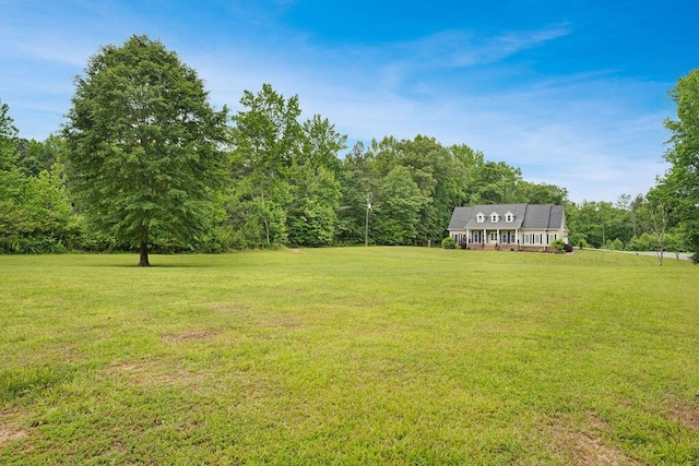 5820 Trion Teloga Rd, Summerville, GA 30747 - view of green lawn featuring a view of trees