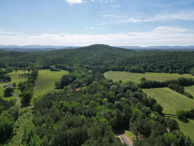 5820 Trion Teloga Rd, Summerville, GA 30747 - drone / aerial view of a forest and mountains
