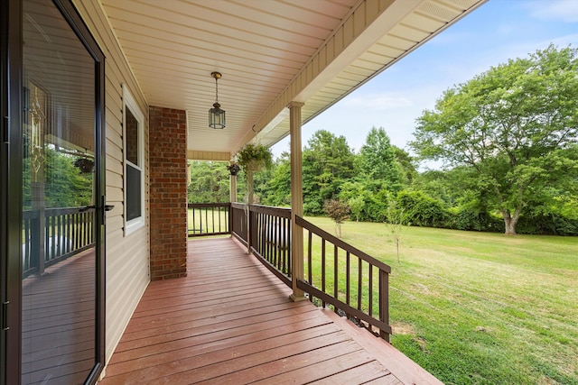 142 Holli Bird Ln, Ringgold, GA 30736 - porch with a yard