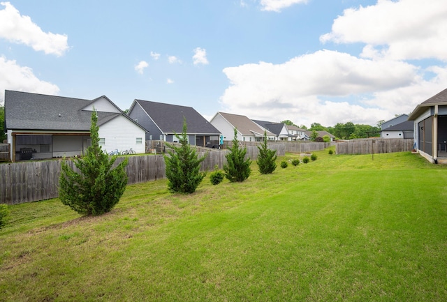 8647 Kensley Ln, Hixson, TN 37343 - view of yard featuring a residential view