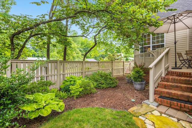 6063 Heritage Ridge Dr, Hixson, TN 37343 - view of yard