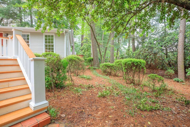 302 Brookwood Ln, Lafayette, GA 30728 - view of yard with stairway