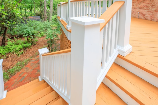 302 Brookwood Ln, Lafayette, GA 30728 - view of staircase