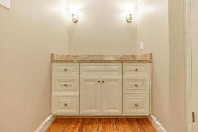 302 Brookwood Ln, Lafayette, GA 30728 - bathroom with baseboards and wood finished floors