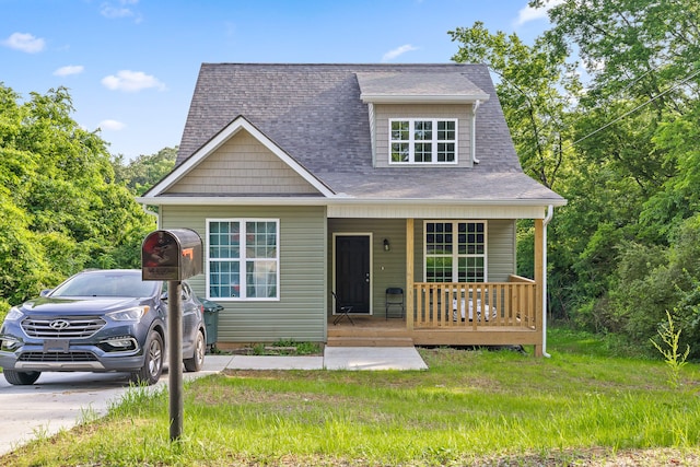 6219 Walden Ave, Chattanooga, TN 37421 - view of front of home with covered porch and a shingled roof