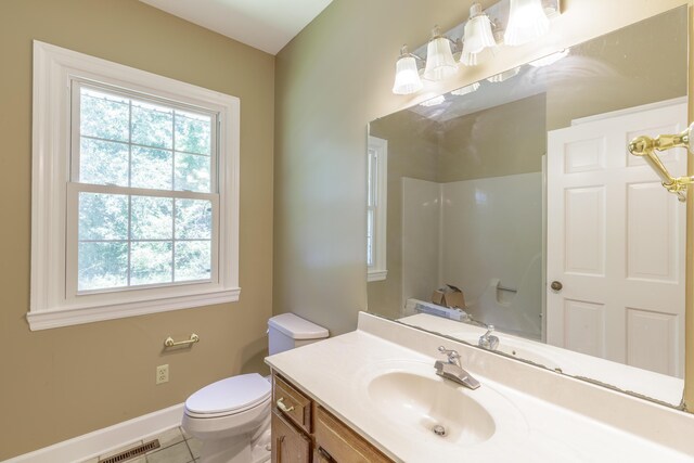 7902 Ooltewah Georgetown Rd, Ooltewah, TN 37363 - full bath with plenty of natural light, vanity, toilet, and a shower