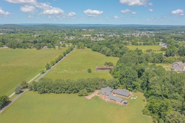 7902 Ooltewah Georgetown Rd, Ooltewah, TN 37363 - aerial view of property and surrounding area with rural landscape