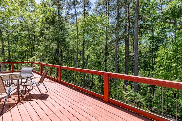 2217 Sr 399, Palmer, TN 37365 - deck with outdoor dining space