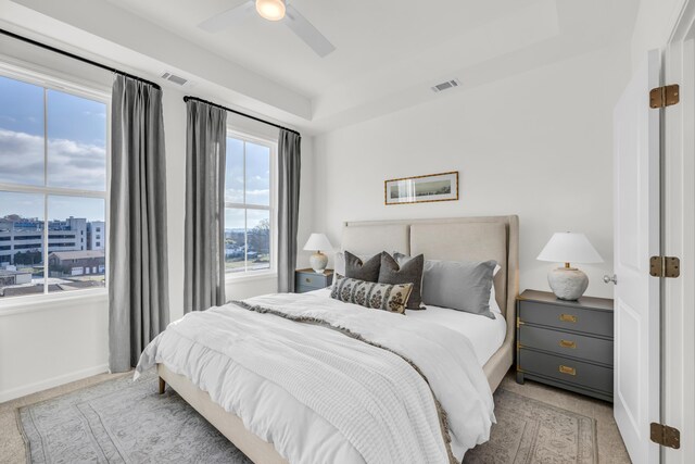 135 Peerless Ave Unit 120, Chattanooga, TN 37405 - bedroom with carpet, baseboards, and a ceiling fan