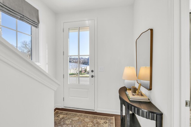 135 Peerless Ave Unit 120, Chattanooga, TN 37405 - entryway featuring wood finished floors and baseboards