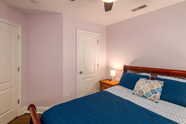 6721 Brianna Way, Chattanooga, TN 37421 - bedroom featuring wood finished floors, baseboards, and ceiling fan