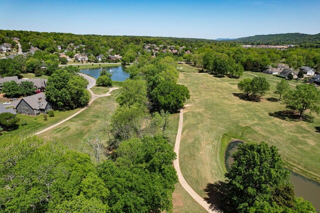 649 Wisley Way, Ringgold, GA 30736 - aerial overview of property's location featuring a large body of water, nearby suburban area, and a golf course