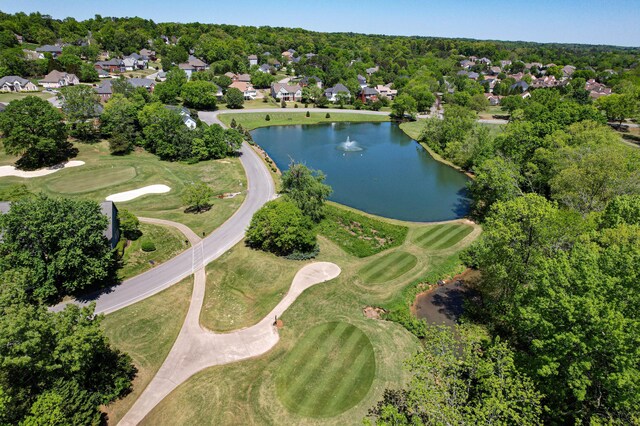 649 Wisley Way, Ringgold, GA 30736 - aerial view of property's location with a nearby body of water, nearby suburban area, and a local golf course