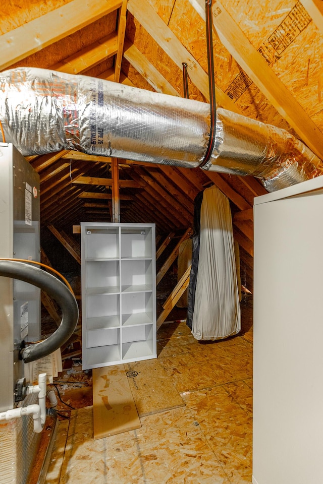 9923 Sims Harris Rd, Ooltewah, TN 37363 - view of unfinished attic