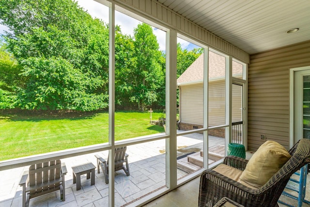 9923 Sims Harris Rd, Ooltewah, TN 37363 - view of sunroom