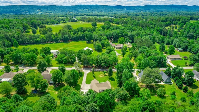 9923 Sims Harris Rd, Ooltewah, TN 37363 - aerial view of residential area with mountains