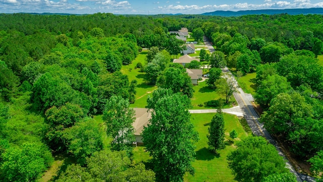 9923 Sims Harris Rd, Ooltewah, TN 37363 - drone / aerial view of a heavily wooded area