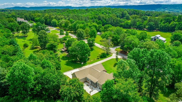 9923 Sims Harris Rd, Ooltewah, TN 37363 - bird's eye view of a heavily wooded area