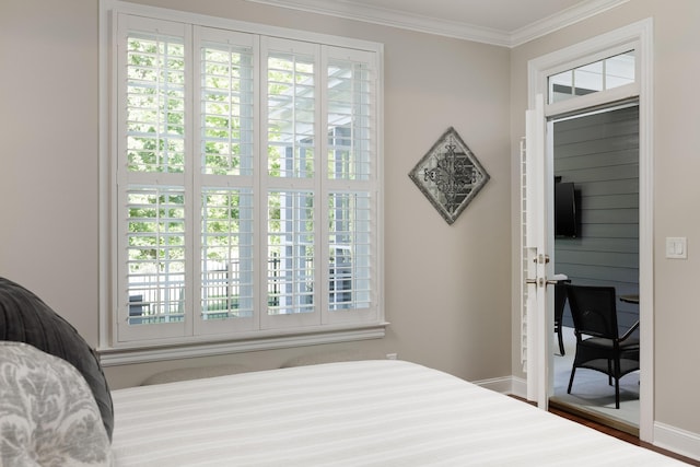 2027 Holden Farm Pl Unit 622, Ooltewah, TN 37363 - bedroom with crown molding and baseboards