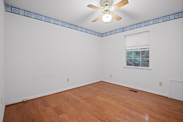 20 Debbie Ln, Ringgold, GA 30736 - spare room featuring wood finished floors and ceiling fan