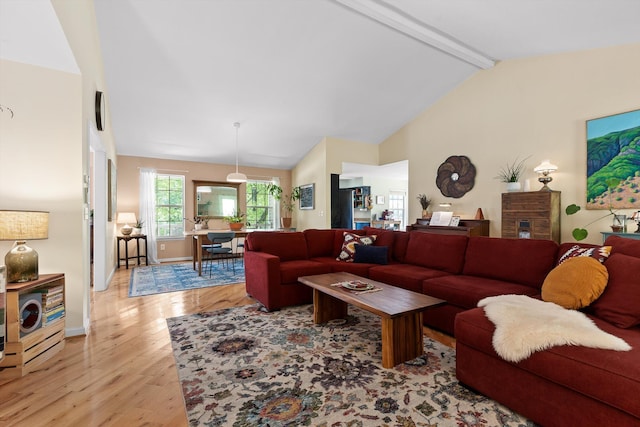 5726 Browntown Rd, Chattanooga, TN 37415 - living room featuring light wood-style flooring and baseboards