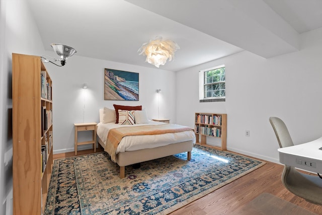 5726 Browntown Rd, Chattanooga, TN 37415 - bedroom featuring wood finished floors and baseboards