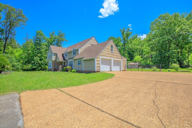 7900 Ooltewah Georgetown Rd, Ooltewah, TN 37363 - view of front of house featuring a garage and driveway