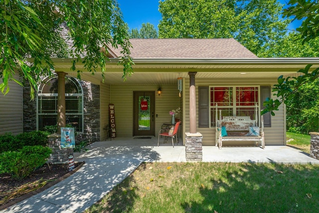 169 Southern Dr, Ringgold, GA 30736 - view of front of home with a porch and roof with shingles