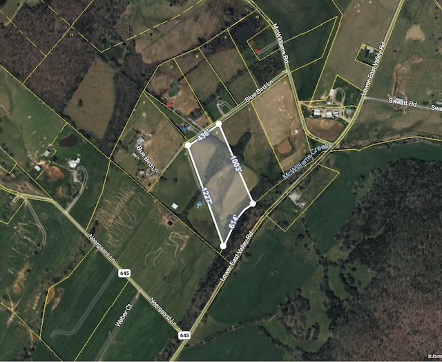 229 Blue Bird Way, Dunlap, TN 37327 - aerial view of property's location